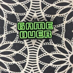 Game Over Shoe Charm / Jibbit